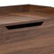Baxton Studio Mariam ModernWalnut Brown Finished Wood Cat Litter Box Cover House 194-11764-ZORO - alternate 7